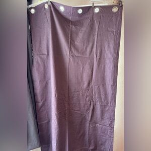 72x42 Purple Black Out Drape